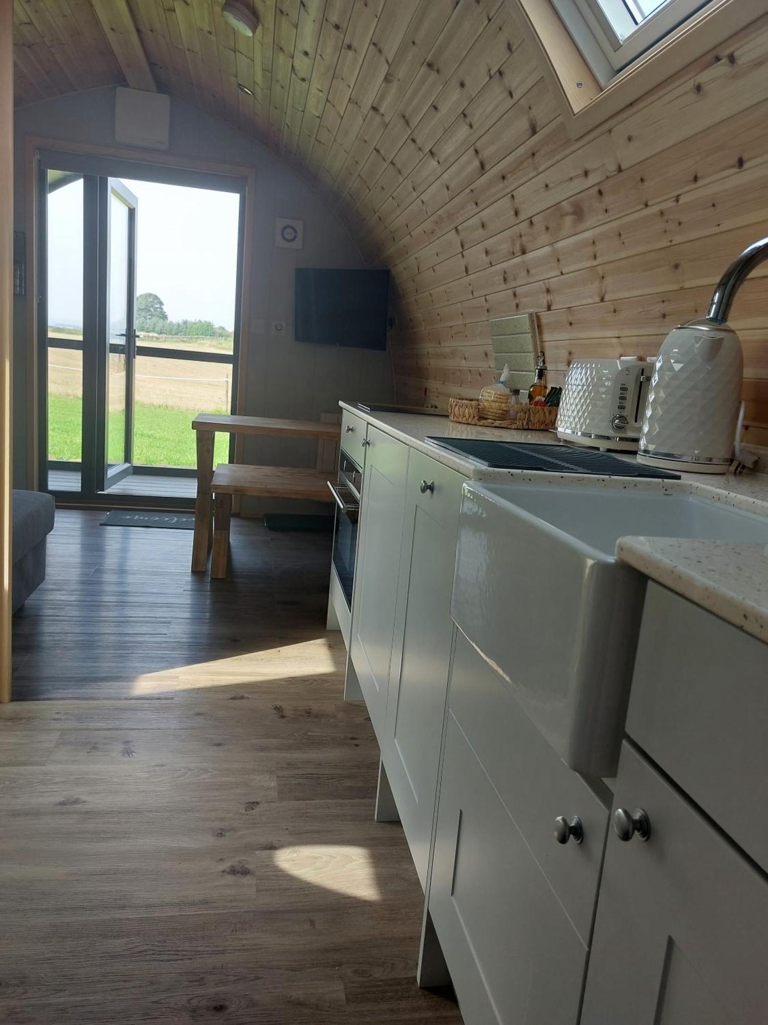 Отель Eastfield Glamping Farm Spennithorne Экстерьер фото