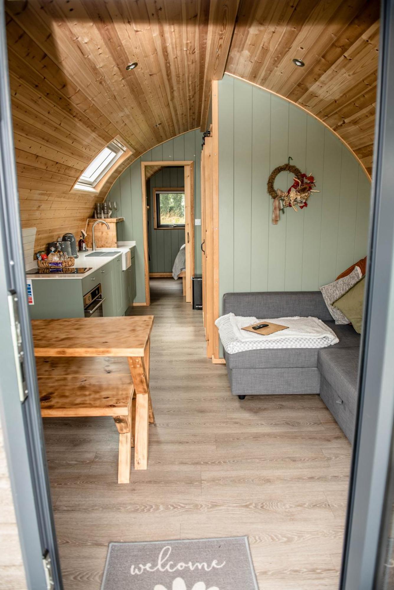 Отель Eastfield Glamping Farm Spennithorne Экстерьер фото